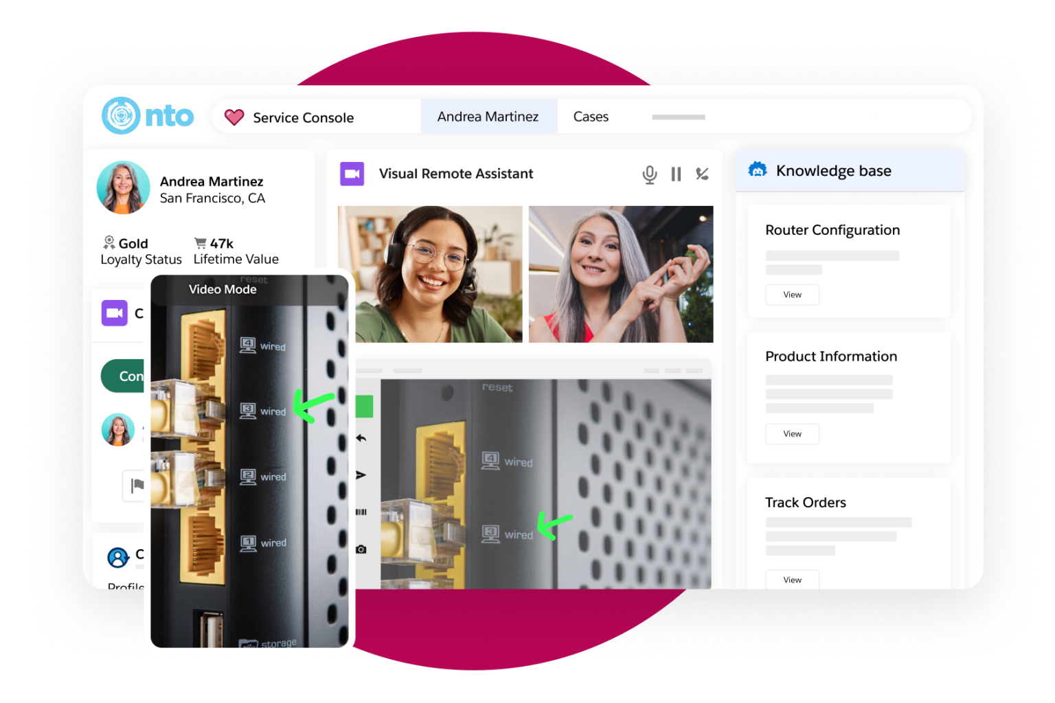 Service Visual Salesforce Service Cloud and Visual Remote Assistant – Service Without ...