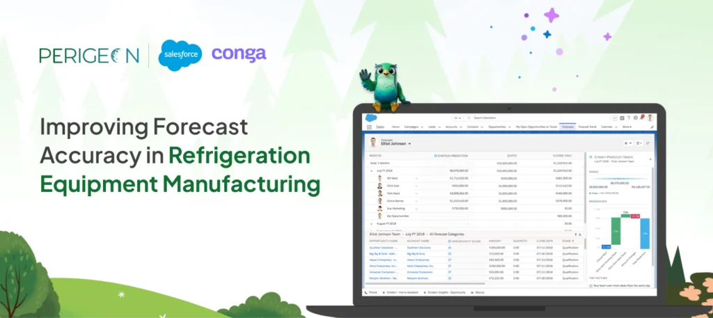 Improving Forecast Accuracy in Refrigeration Equipment Manufacturing with Salesforce Cloud