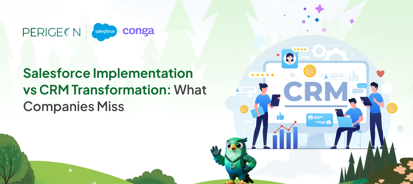 salesforce implementation vs crm transformation what companies miss