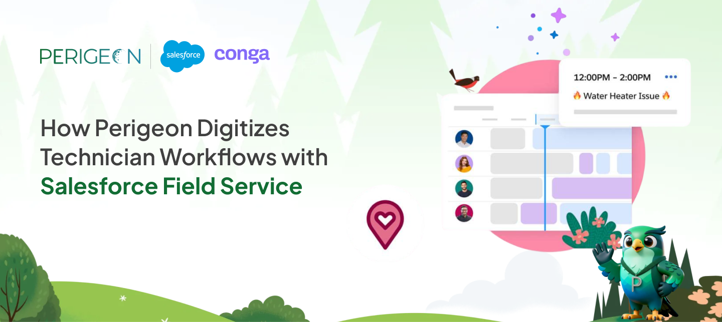 How Perigeon Digitizes Technician Workflows with Salesforce Field Service