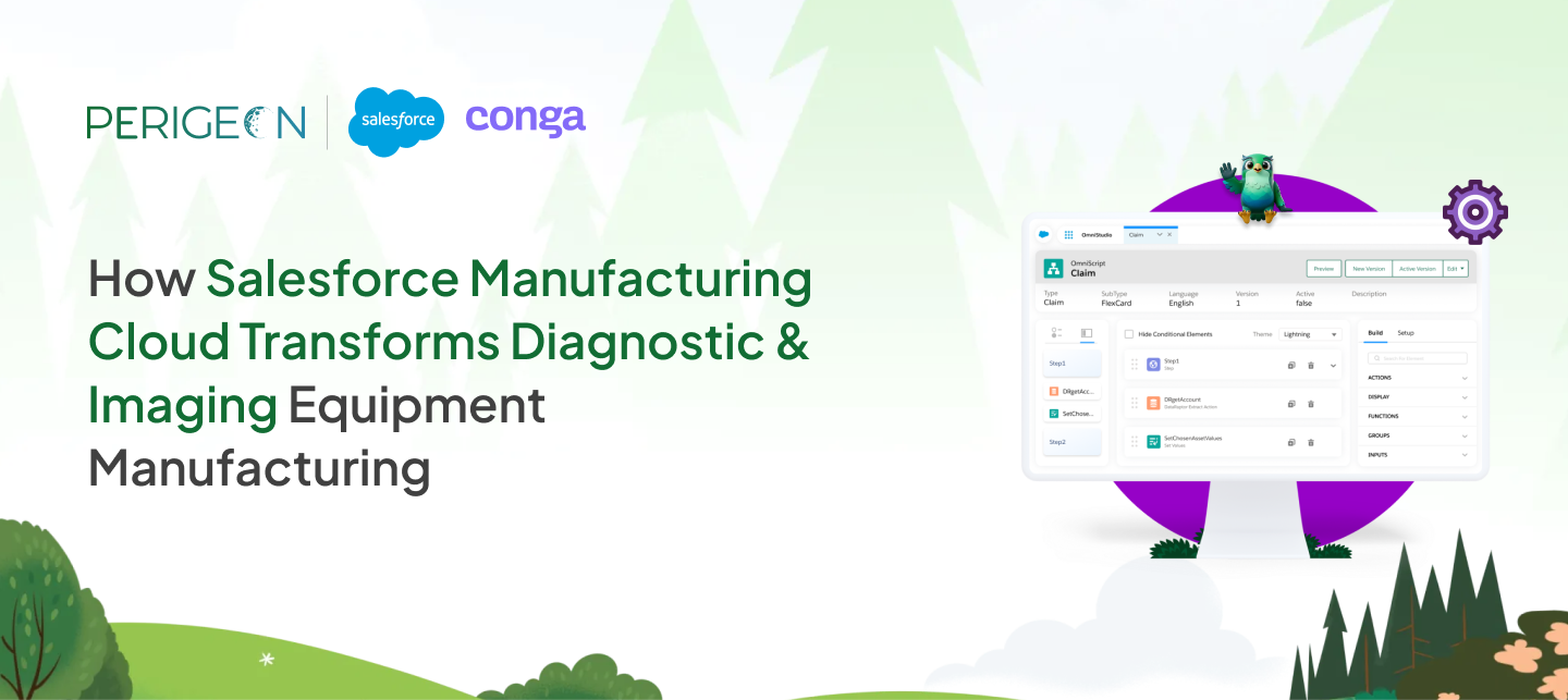how salesforce manufacturing cloud transforms diagnosic imaging equipment manufacturing