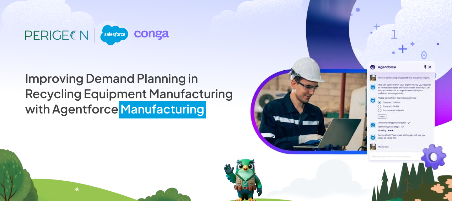How Salesforce Agentforce Manufacturing Powers Growth in Recycling & Waste Processing Equipment Manufacturing