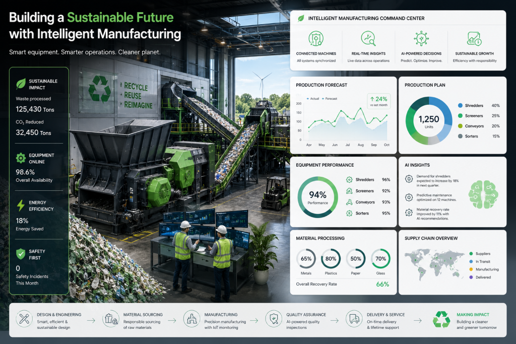 Improving Demand Planning in Recycling Equipment Manufacturing with Agentforce Manufacturing