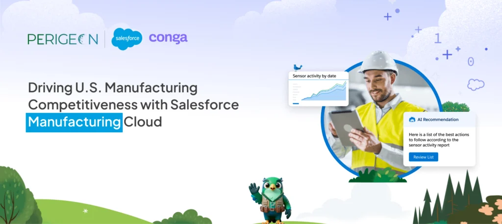 Driving U.S. Manufacturing Competitiveness with Salesforce Manufacturing Cloud