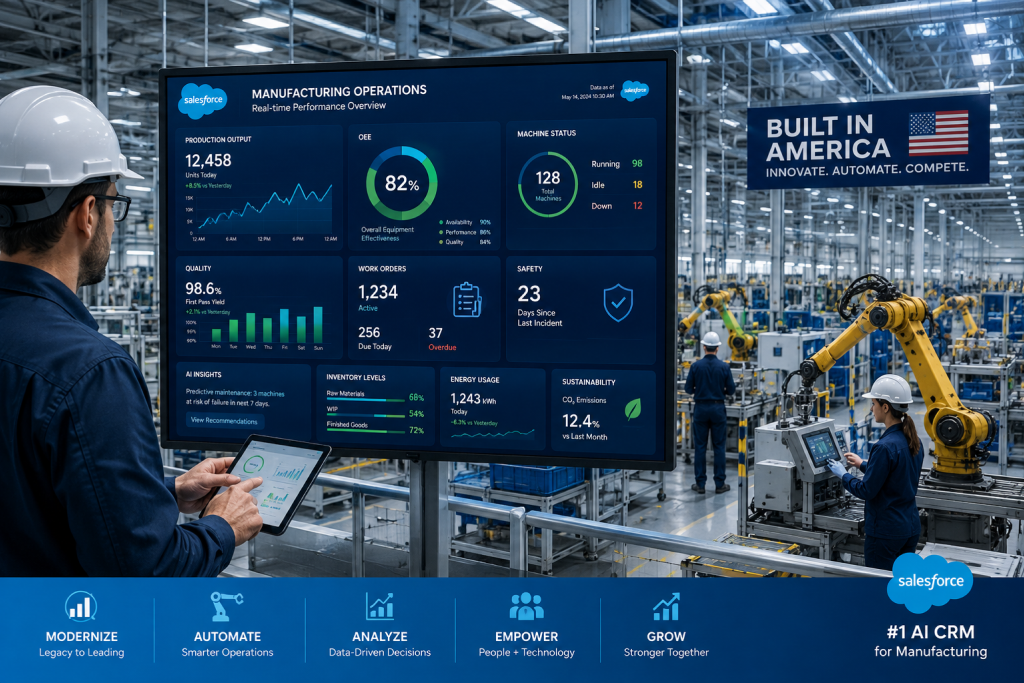 Best Salesforce Manufacturing Cloud Partner in USA
