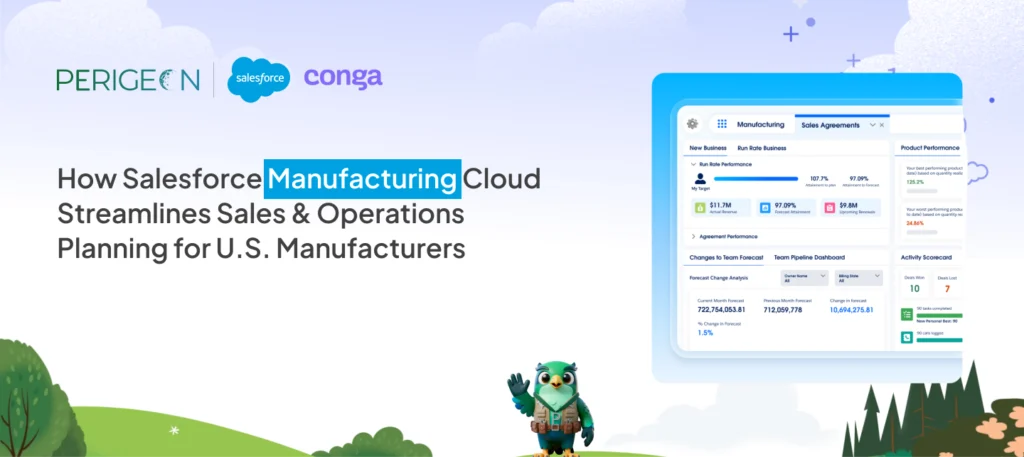 How Salesforce Manufacturing Cloud Streamlines Sales & Operations Planning for U.S. Manufacturers