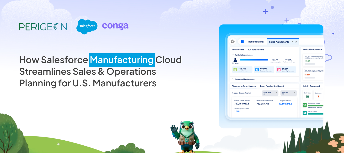 How Salesforce Manufacturing Cloud Streamlines Sales & Operations Planning for U.S. Manufacturers