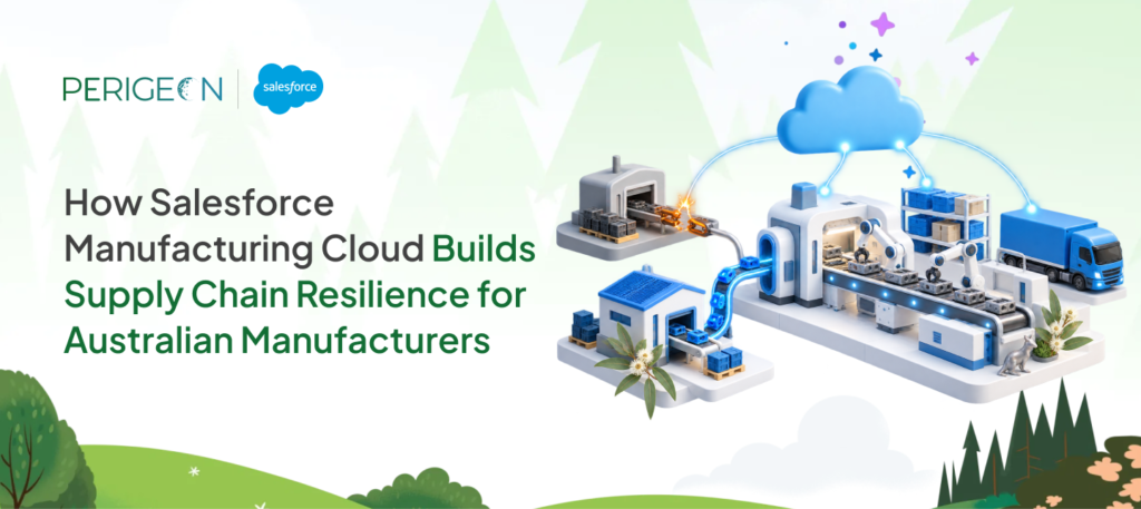 How Salesforce Manufacturing Cloud Builds Supply Chain Resilience for Australian Manufacturers