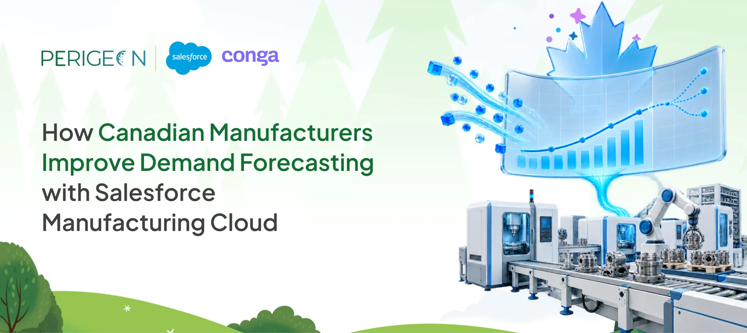 Salesforce Manufacturing Cloud connecting demand forecasting